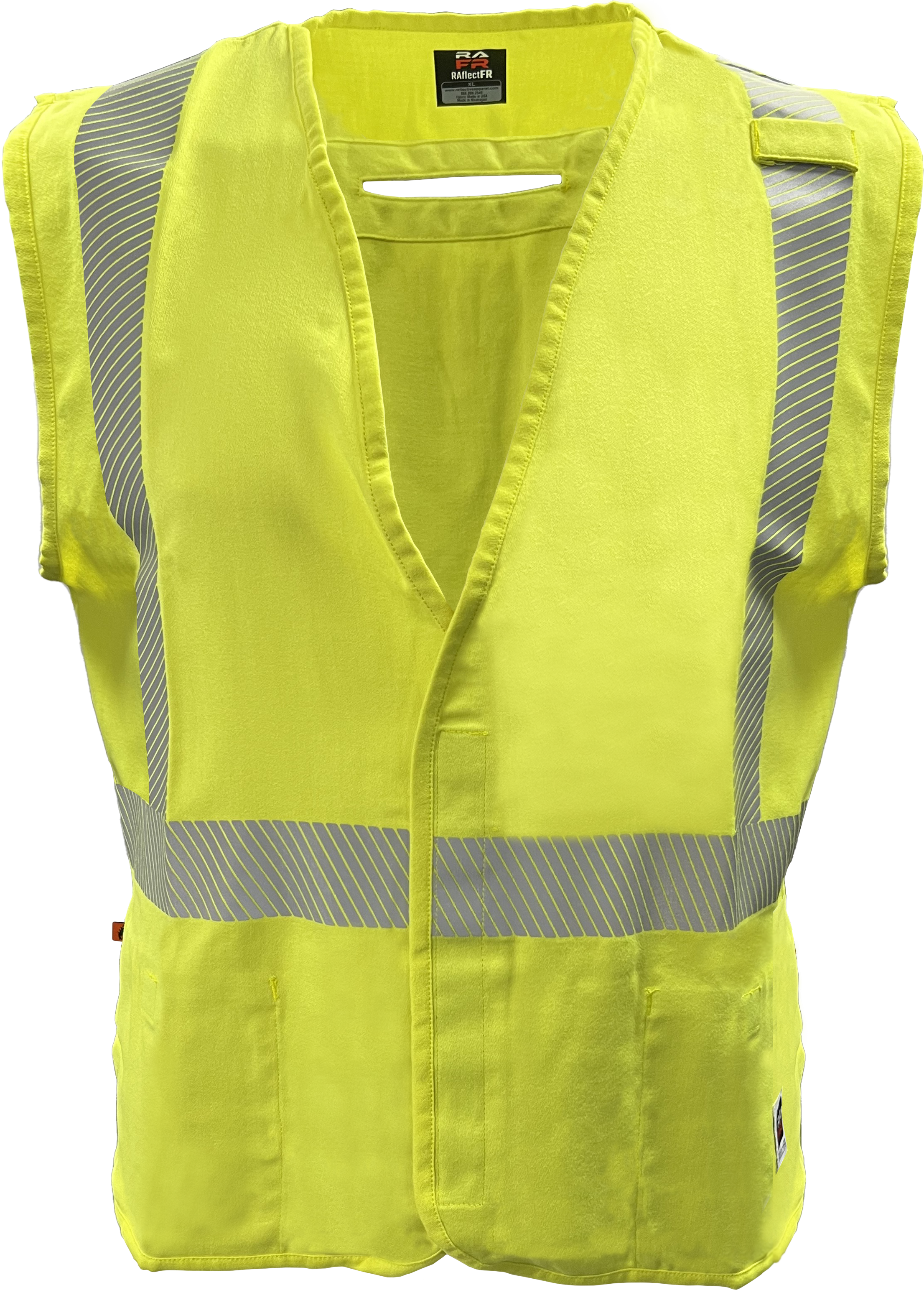 509FRGS-LM FR VEST - 5.8 oz. ANSI Class 2 – Reflective