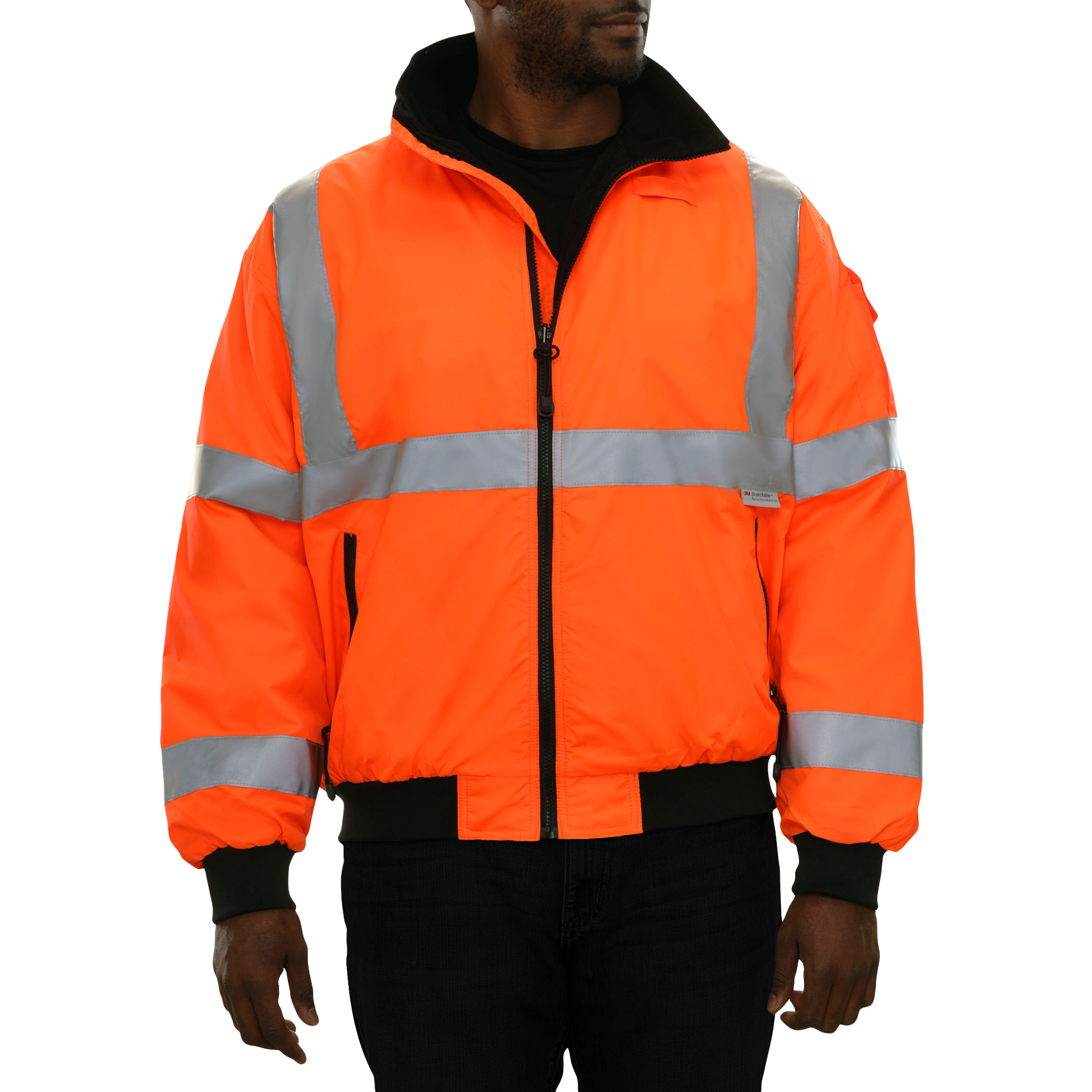 Torrent Class 3 Safety Rain Jacket Hi Vis Reflective ANSI Osha Rain Gear | Yellow XL