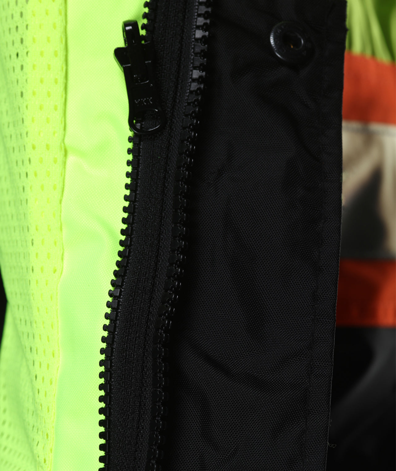 431CSLB Safety DOT Jacket: Hi-Vis Parka: Breathable Waterproof Hooded