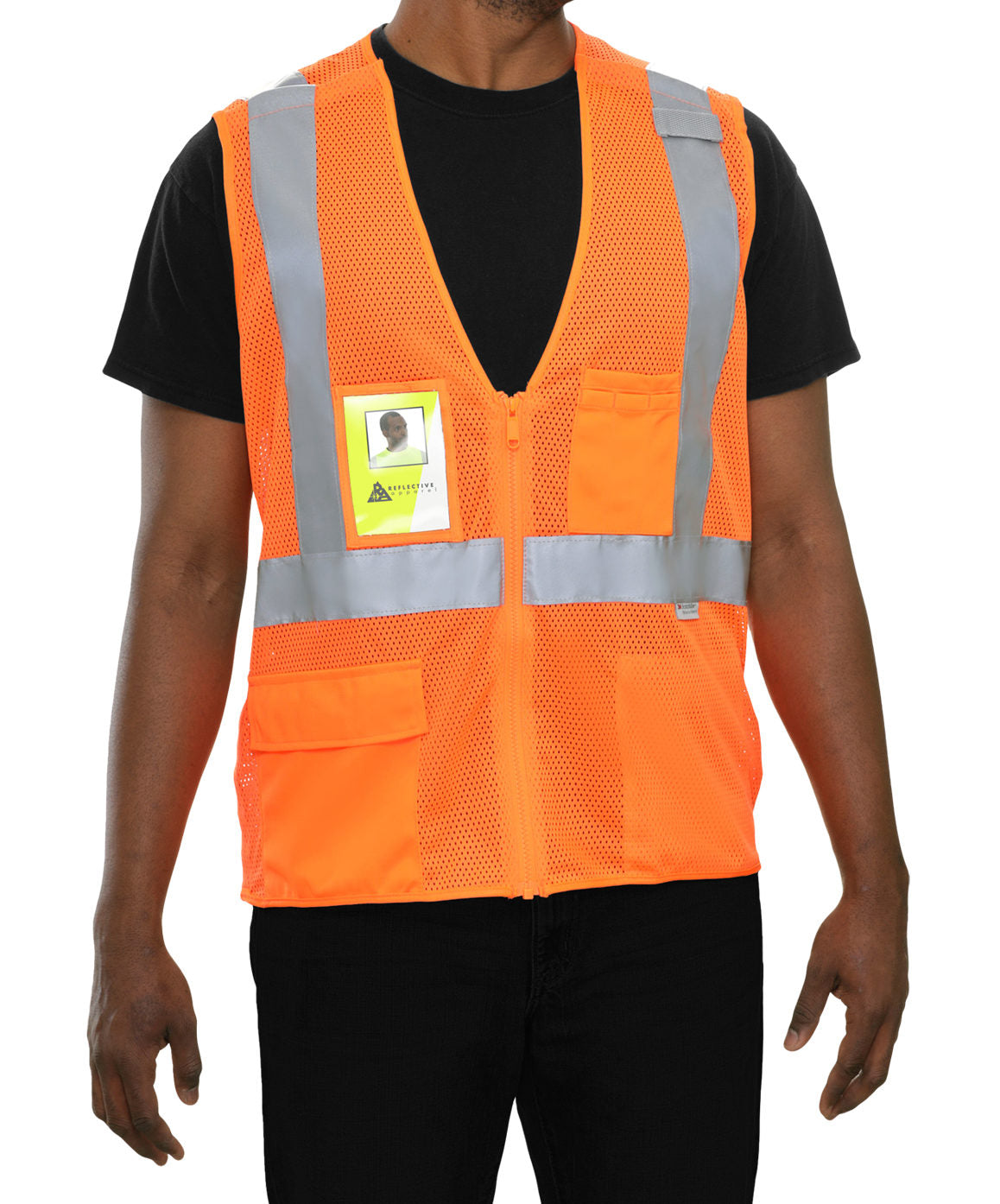 orange safety vest