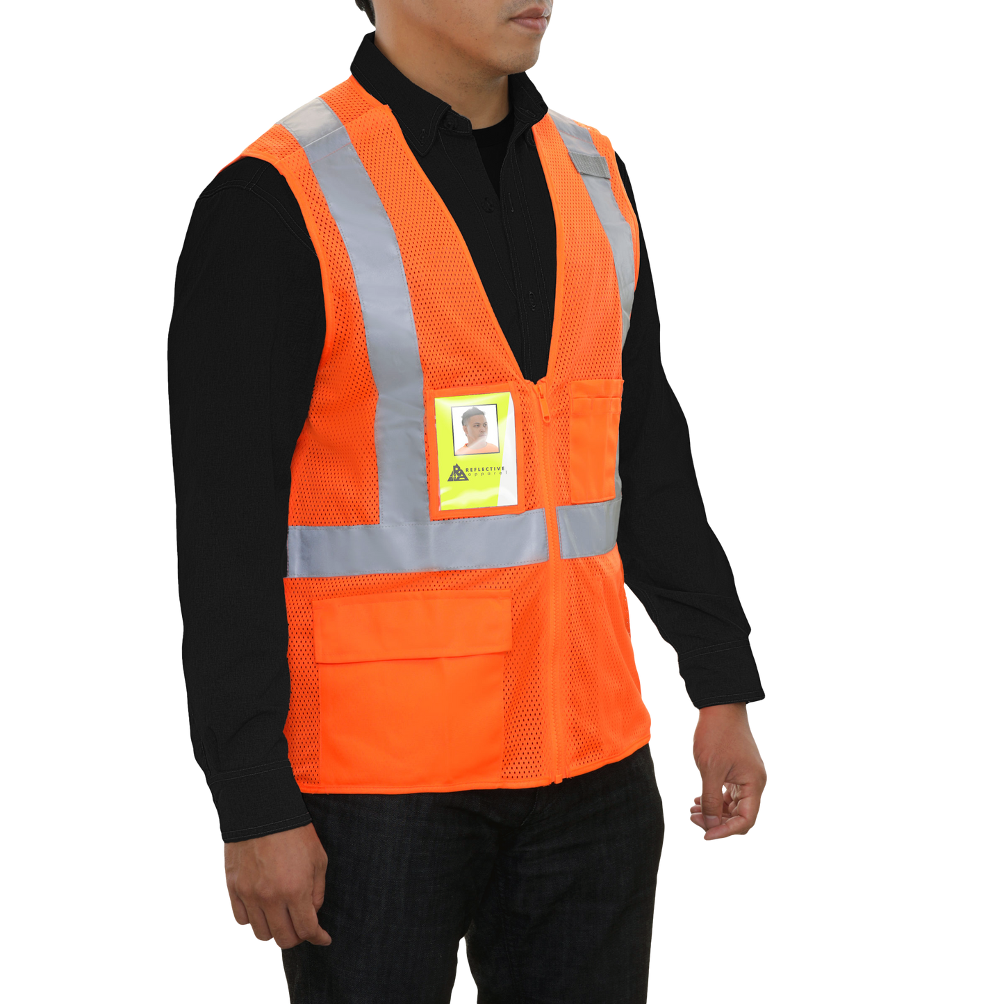 508SXOR 5PT Breakaway X-Back Knit Poly Mesh Vest