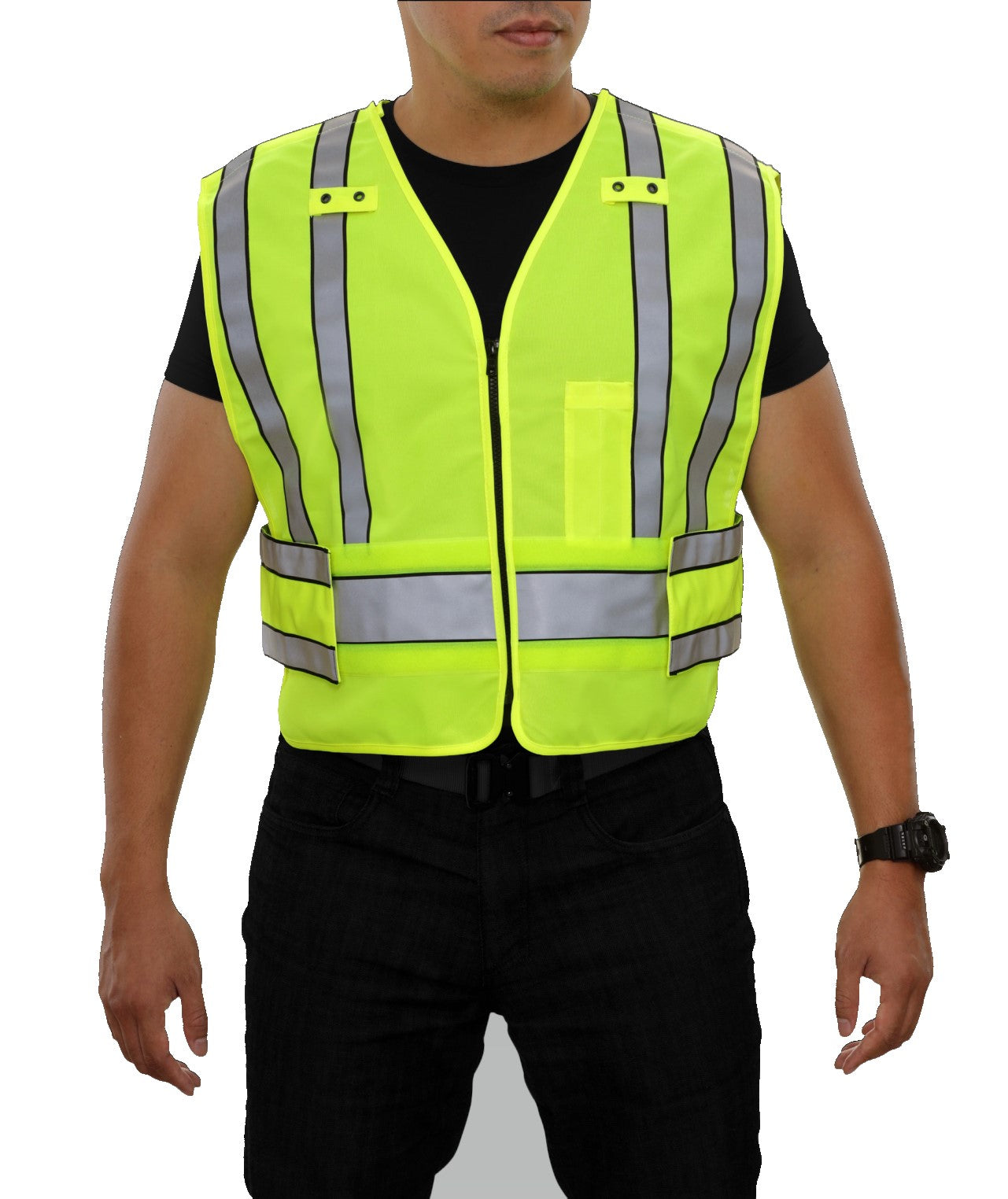 Lime Public Safety Tactical Vest: 551STLM – Reflective Apparel Inc