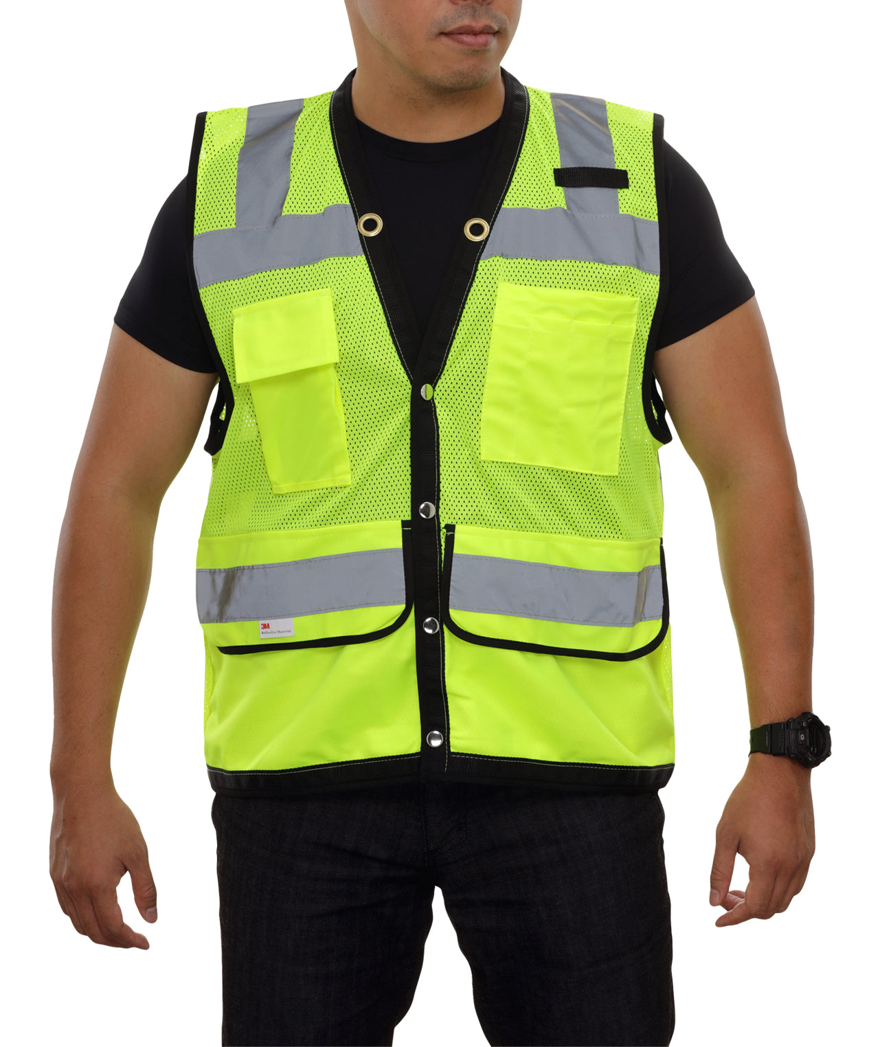Safety Vest Mesh Cloth Reflective Jacket High Visibility for