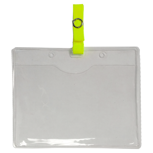 901NTLM Lime Clear ID Pouch