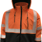 430-PS-OB Hi-Vis ProDuck™ Safety Bomber Jacket with Breakaway Snap Off Hood