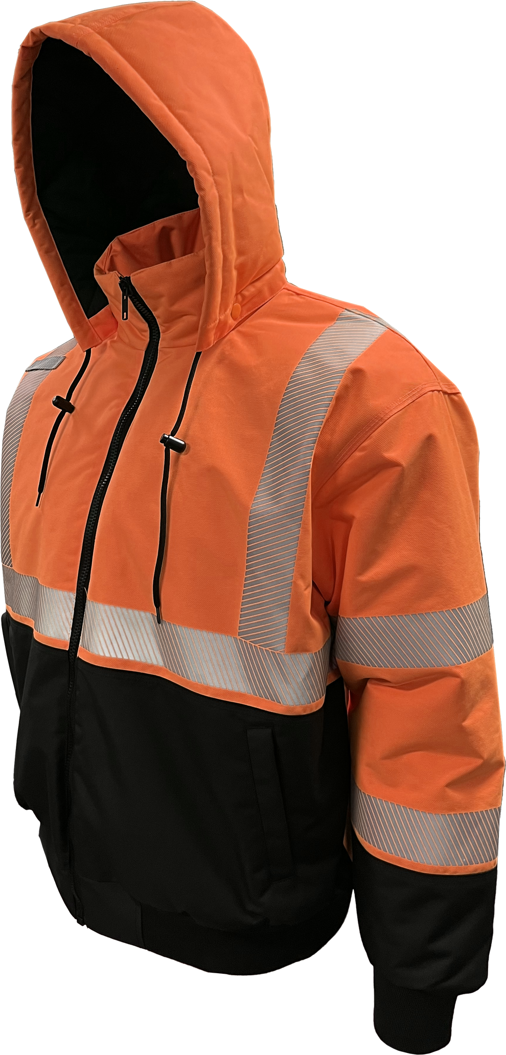 430PSOB HiVis Produck™ Safety Bomber Jacket with Breakaway Snap Off