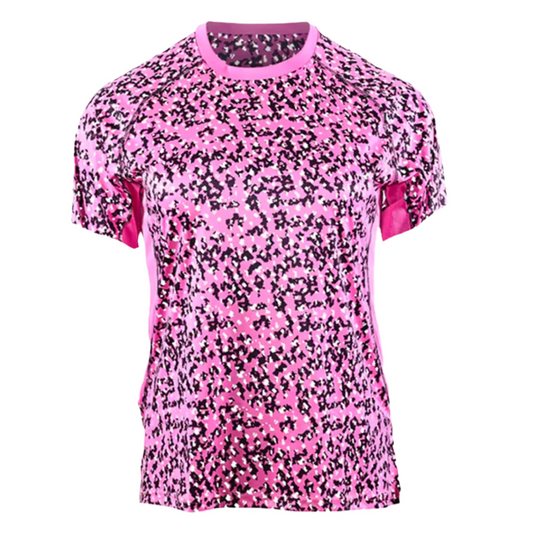 Women's Pink Camo Short Sleeve WildSpark™ Athletic Shirt