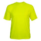 100BLM Hi-Vis Lime Birdseye Knit Pocket Safety Shirt