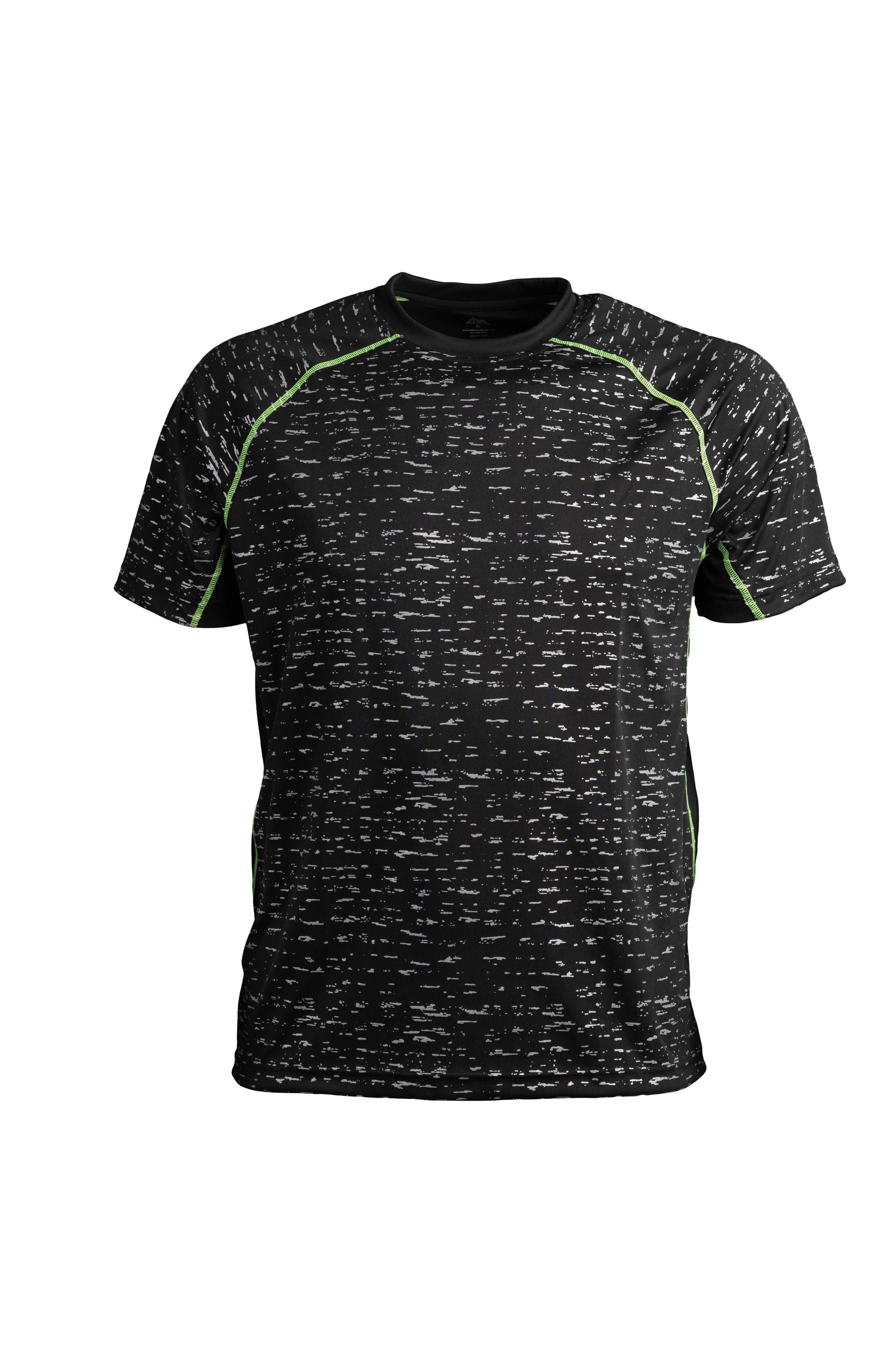 Men’s Black Short Sleeve WildSpark™ Athletic Shirt