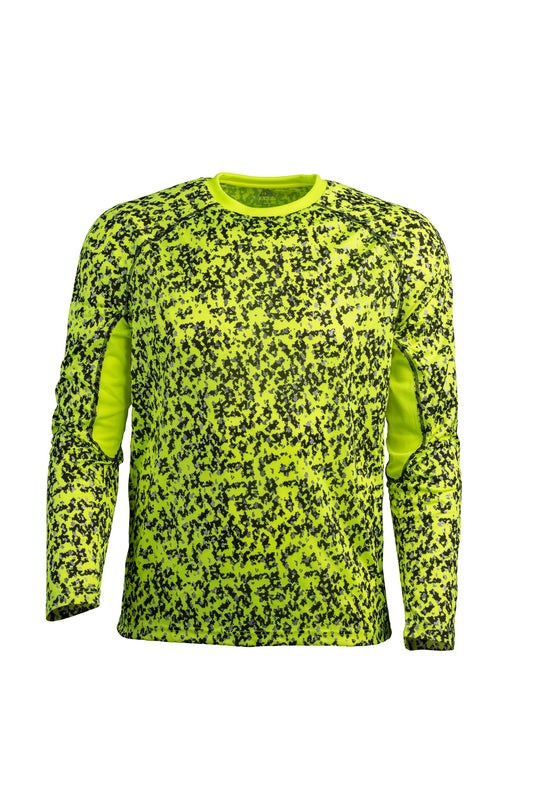 Women's Long Sleeve Reflective Running Shirt Lime – WildSpark™