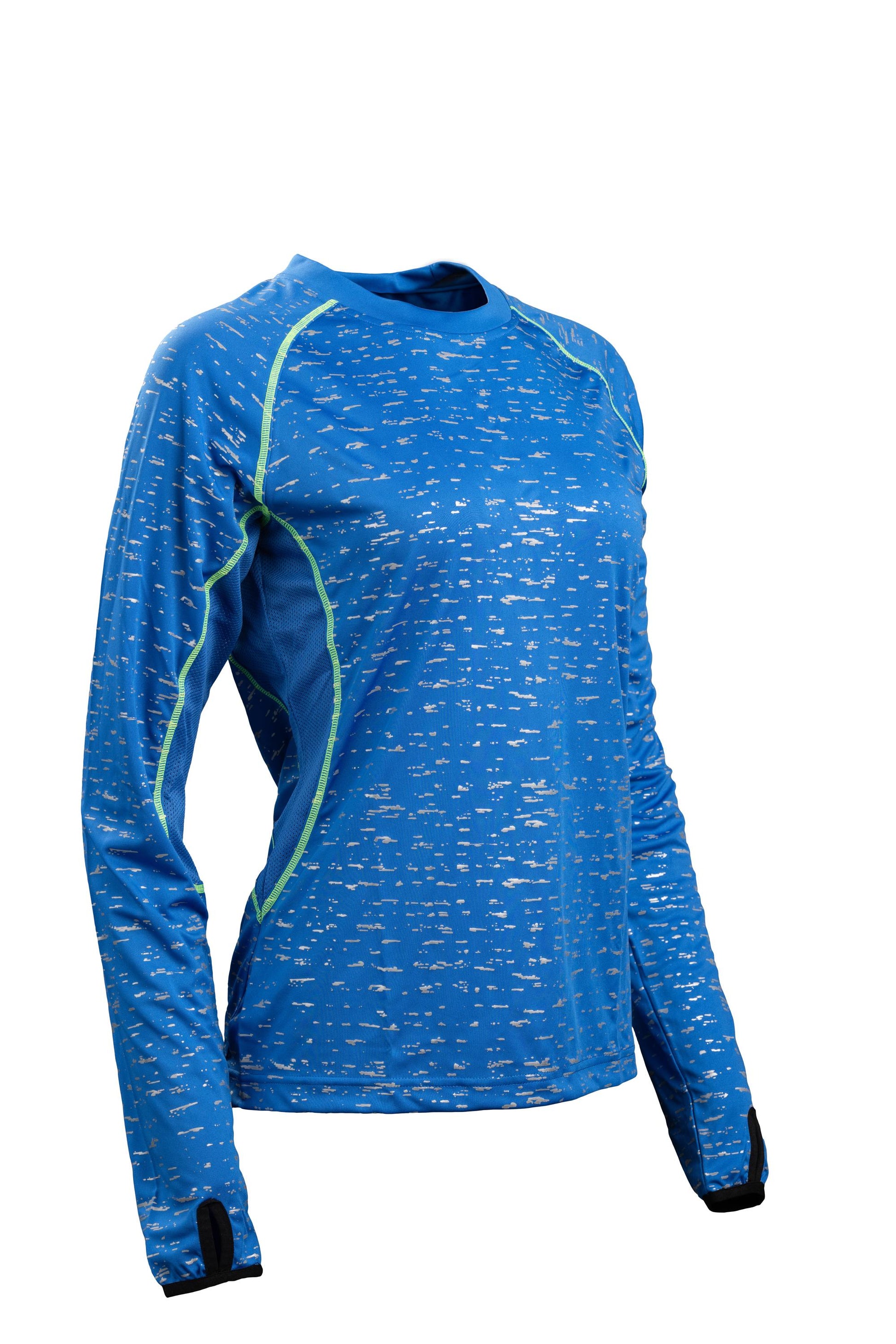 Women’s Blue Long Sleeve WildSpark™ Athletic Shirt