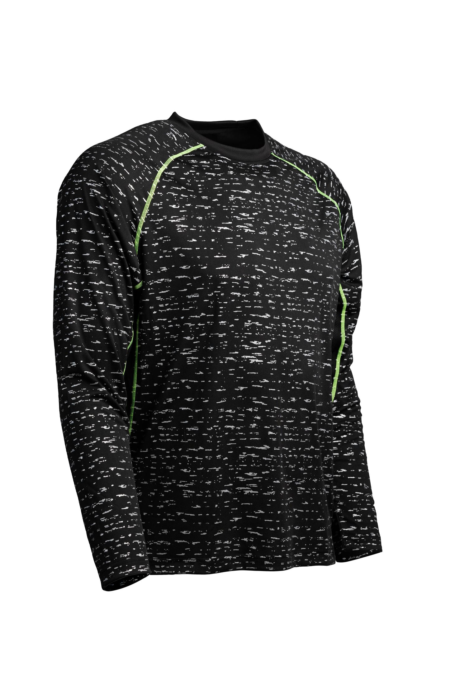 Men’s Black Long Sleeve WildSpark™ Athletic Shirt