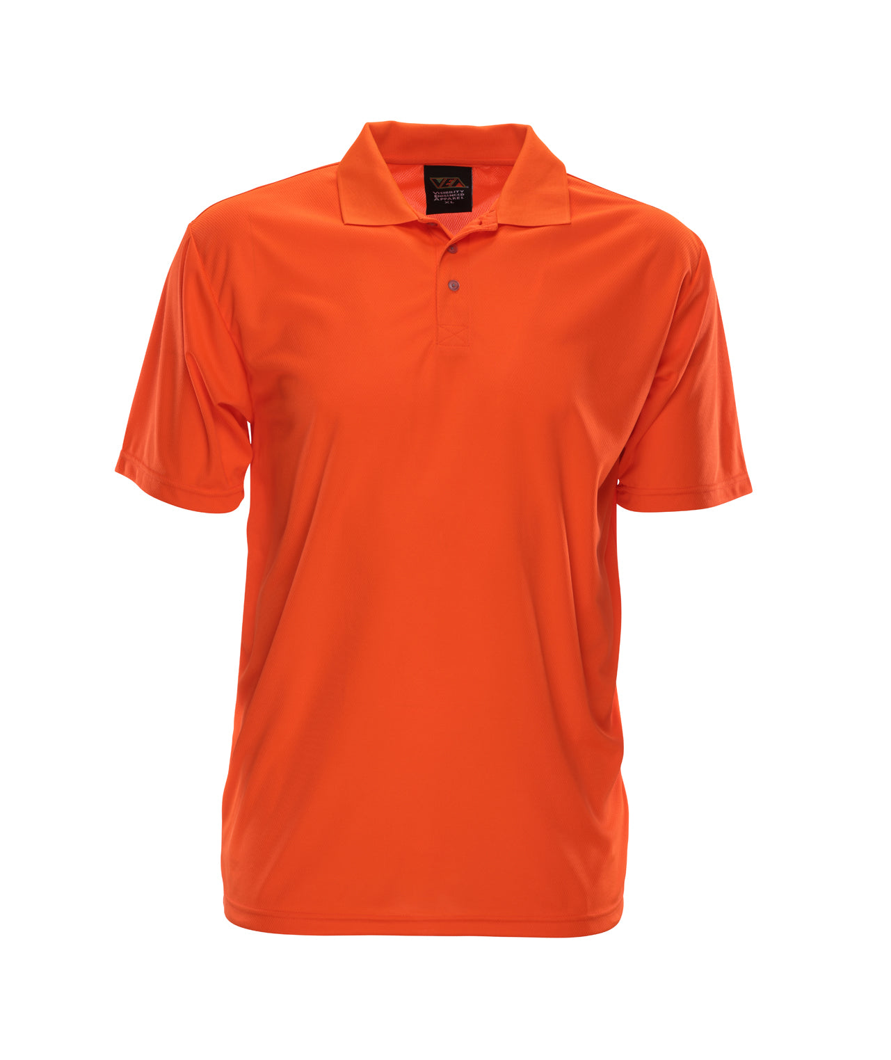 300BOR Hi-Vis Orange Birdseye Safety Polo Shirt