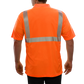 302CTOR Hi-Vis Orange Birdseye Safety Polo Shirt with 3M™ Scotchlite™ Comfort Trim