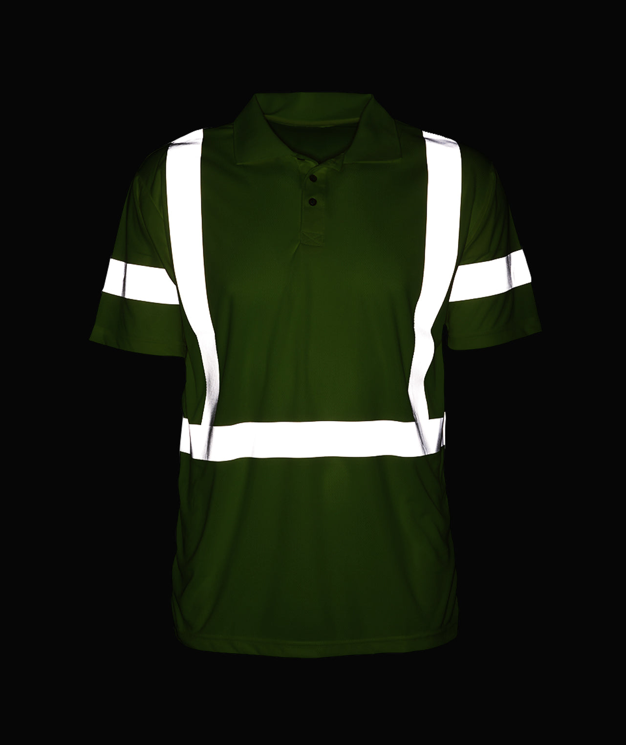 304STLM Hi-Vis Lime Birdseye Polo Shirt