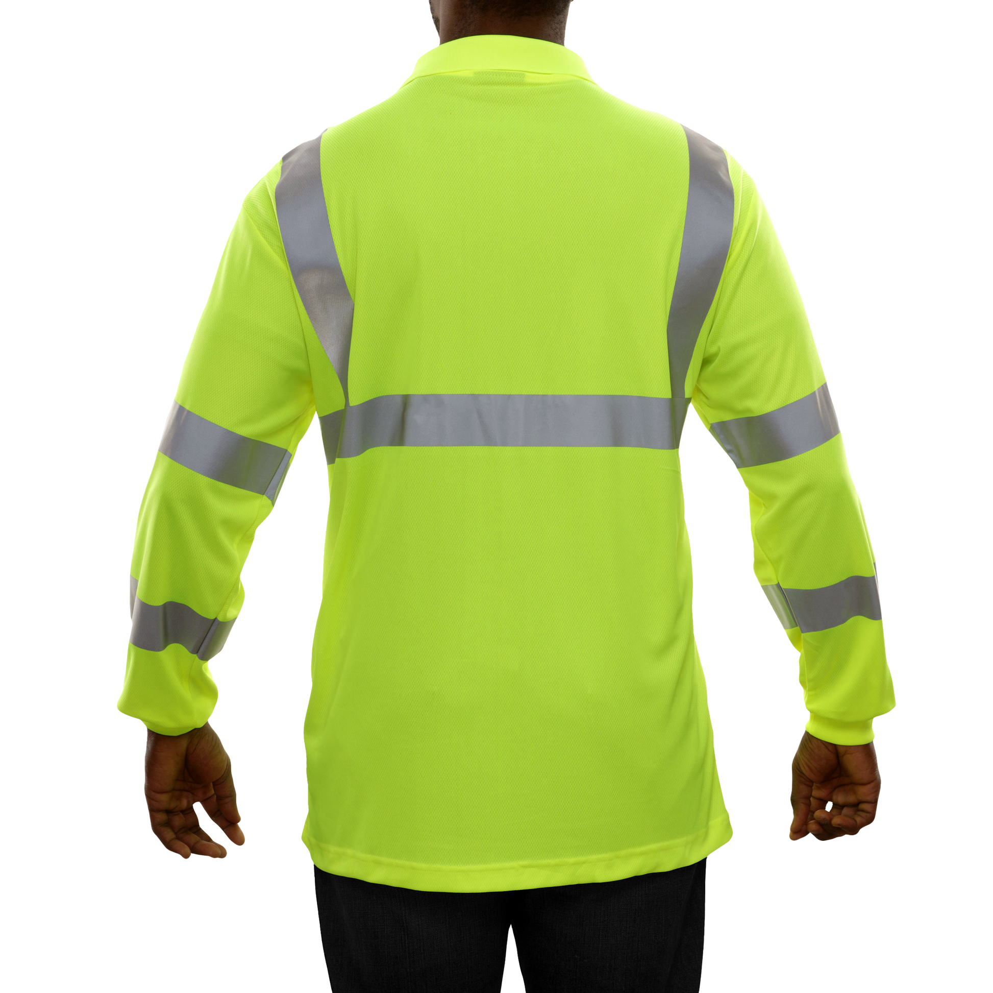 ANSI Lime Polo Shirt: 314STLM – Reflective Apparel Inc