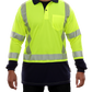 316CTLN Hi-Vis Two-Tone Long Sleeve Pocketed Safety Polo
