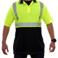 342CTLB Safety Polo: HACCP Polo Shirt: Two-Tone Birdseye: Comfort Trim by 3MTM