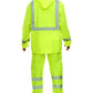 402STLM Safety Raingear: Hi-Vis Rainsuit: Waterproof Hooded Parka & Pants