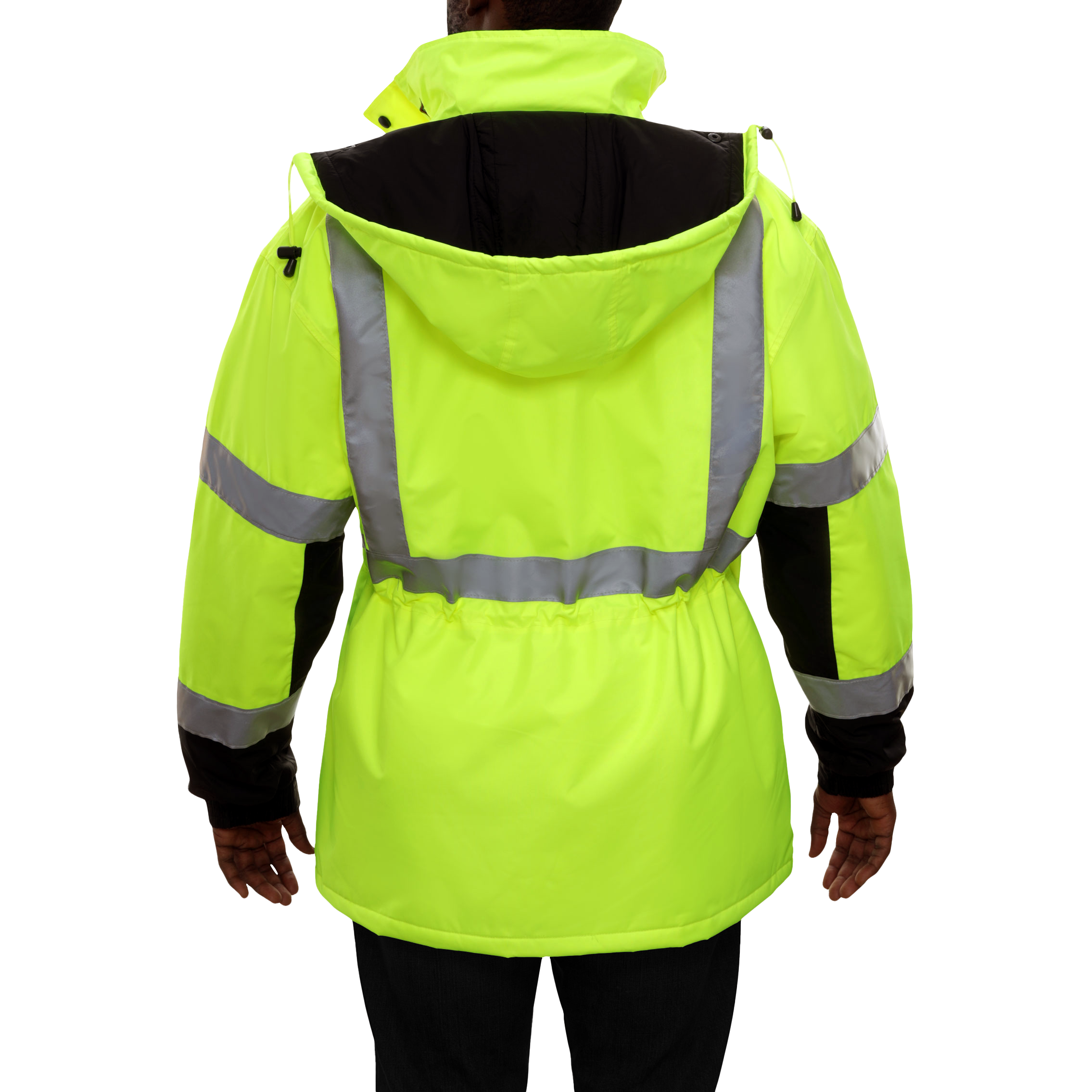 Buy Robustt Polyster Fabric V Neck Green Reflective Safety Jacket|DUAL  STRIP|Safety Coat with Velcro Clousure and Pockets for  Traffic,Sports,Construction Site(Pack of 5) Online at Best Prices in India  - JioMart.