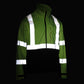 451STLB Safety Jacket: Hi-Vis Soft Shell: Water Resistant: Form Fitting