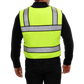 549STLM 4PT Breakaway Woven Poly Public Safety Vest