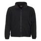 620NTBK Black 9oz Fleece Sweatshirt: Full Zip Liner for Systems Gear
