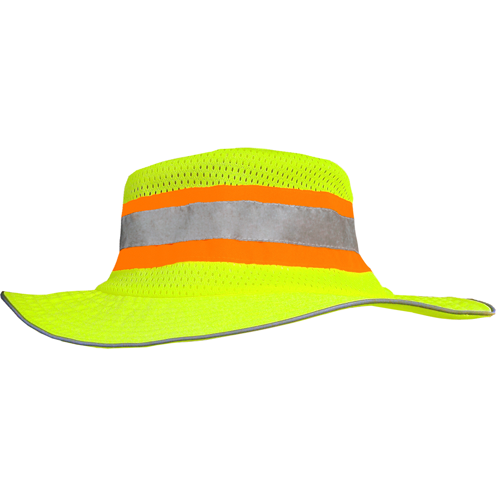 Hi-Vis Lime Ranger Hat: 804STLM – Reflective Apparel Inc