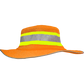 804STOR Safety Hat: Hi-Vis Orange Ranger Style Hat: ANSI HW: Contrasting Trim