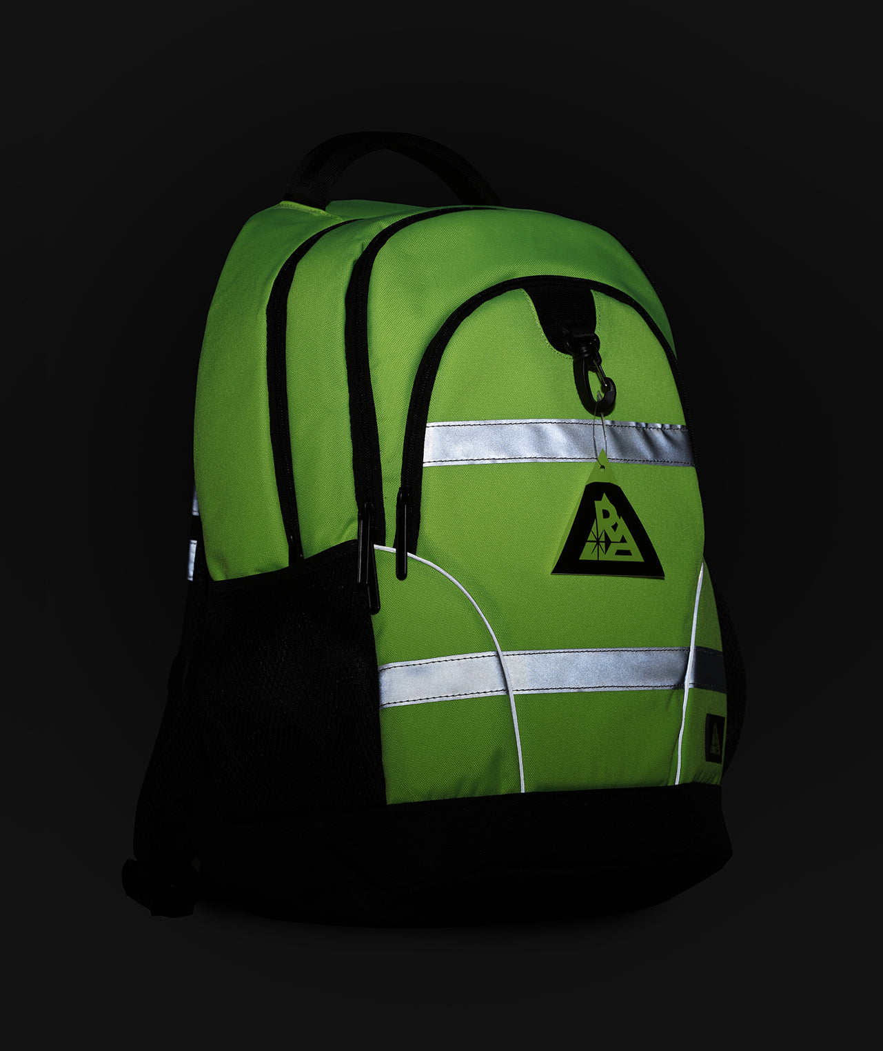 Lime Reflective Backpack 931STLM Reflective Apparel Inc
