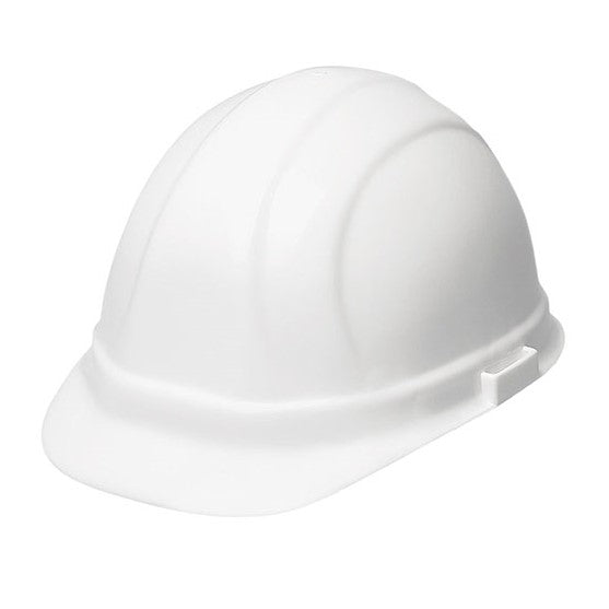 HH 19951 White Standard 6PT Rachet Suspension Hard Hat